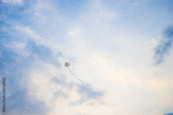 Obraz Flying Kite in the sky.