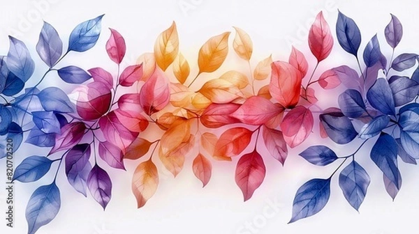 Obraz seamless pattern border, pastel color