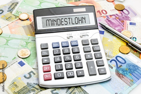 Obraz płaca minimalna