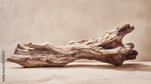 Fototapeta Driftwood Piece on Table