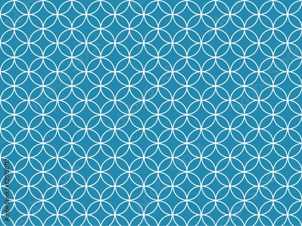 Obraz 七宝柄パターン