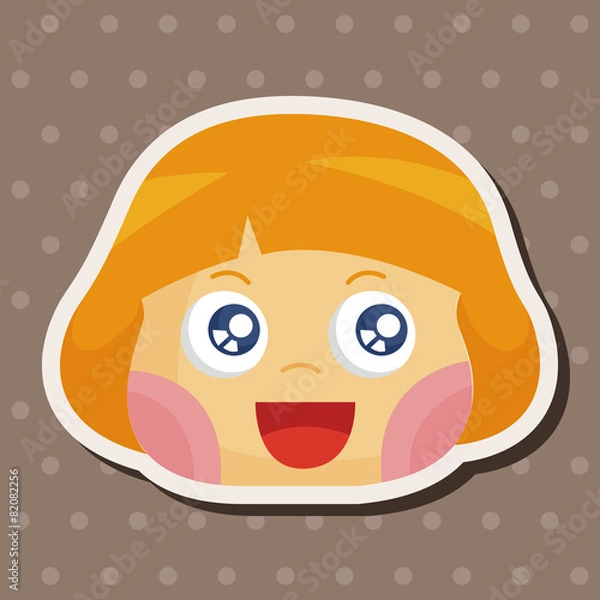 Obraz person character theme elements