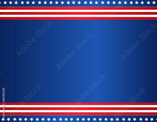 Fototapeta 4th of july frame