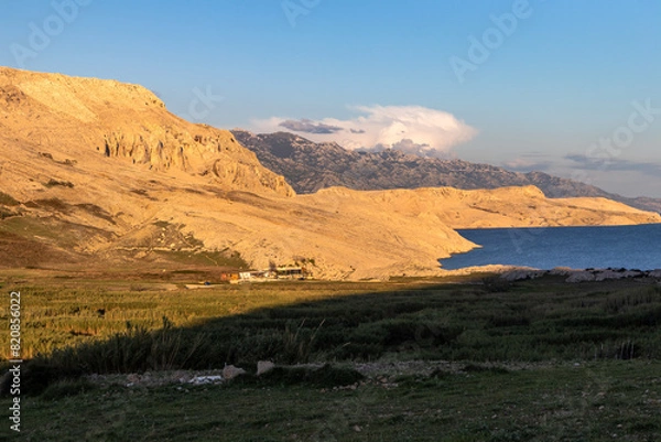 Obraz view of the mountains of island