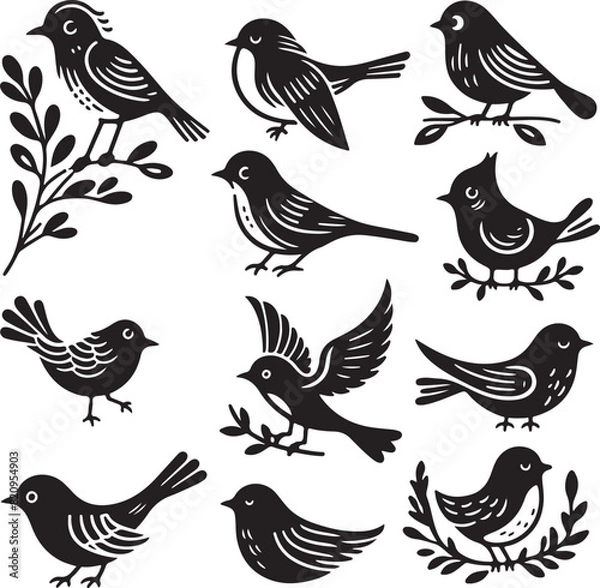 Obraz bird vectore illastration