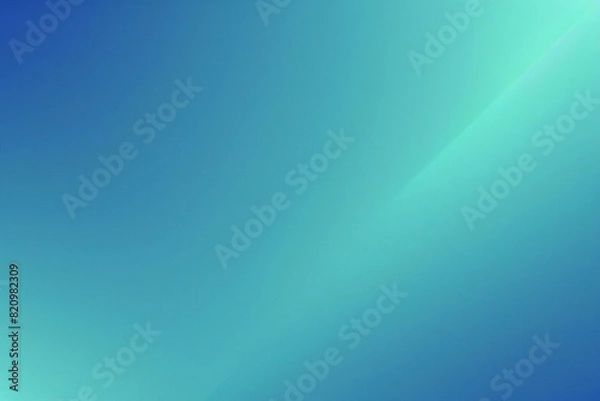 Fototapeta Tiffany blue color. Abstract turquoise watercolor background with fluid patterns resembling gentle waves or marble textures.