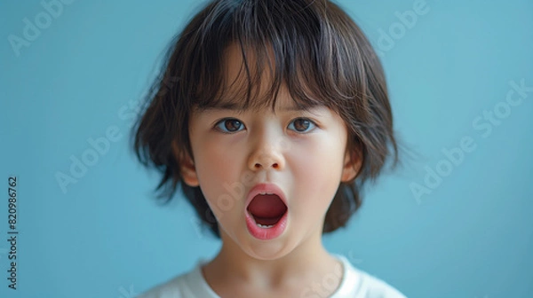 Fototapeta 怒る男の子