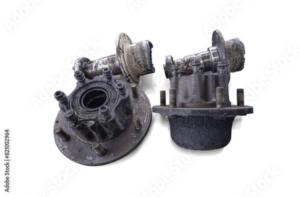 Obraz wheel hubs, trucks