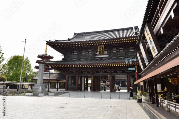 Fototapeta 川崎大師「大山門」