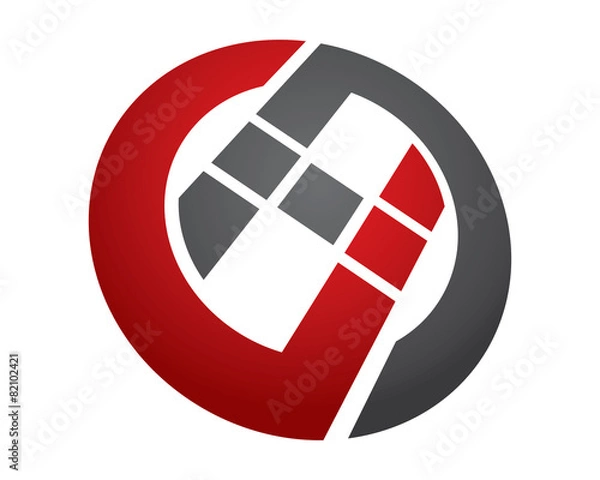 Obraz Technology Logo Template