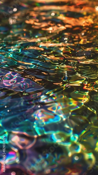 Fototapeta キラキラひかる水面/Generative AI