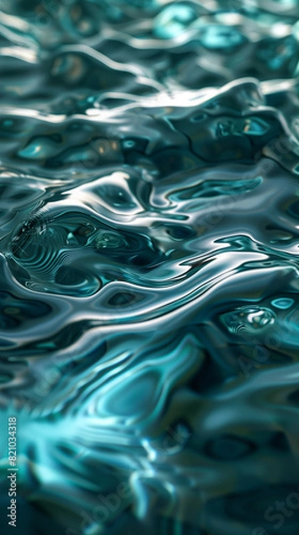 Fototapeta キラキラひかる水面/Generative AI