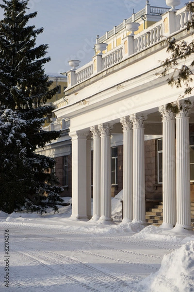 Obraz Facade with columns