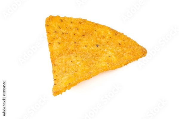 Obraz tortilla chips isolated on white