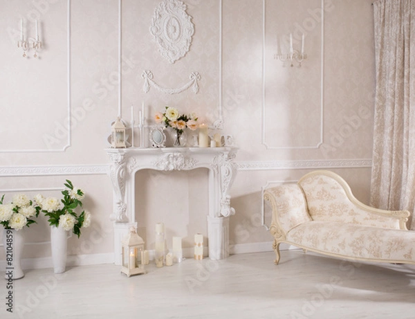 Obraz Beautiful interior in classic style