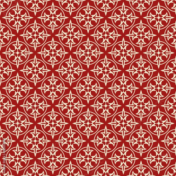 Fototapeta Vector seamless pattern