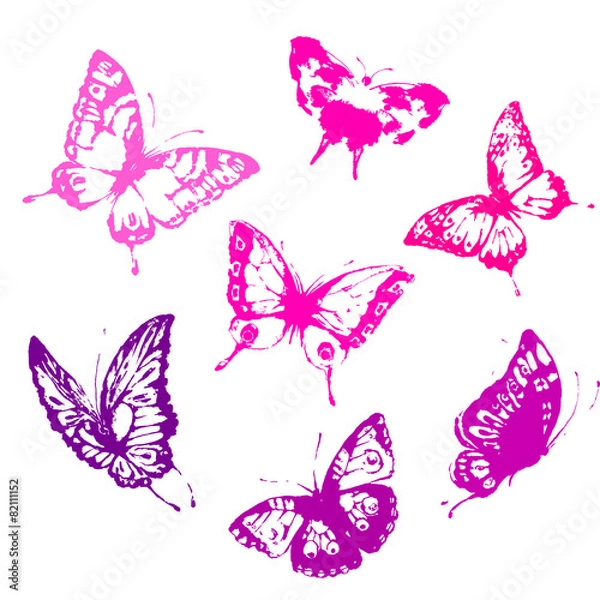 Obraz butterflies design