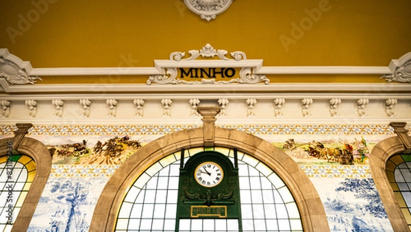 Obraz Train station clock 
