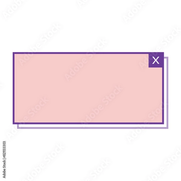 Fototapeta text box rectangle frame

