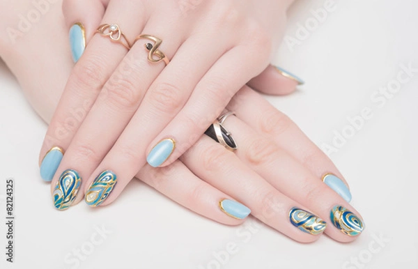 Fototapeta paznokcie