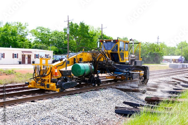 Obraz Railroad Track Repair