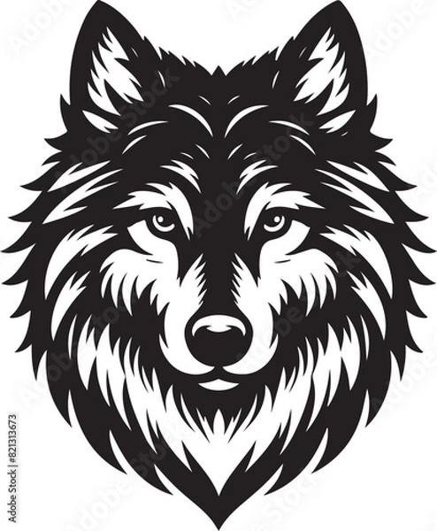 Obraz wolf vector illustration