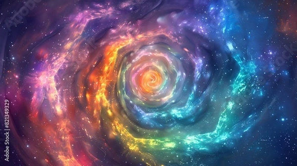 Fototapeta background, abstract, design, art, bright, illustration, pattern, modern, shape, blue, color, decoration, colours, motion, wallpaper, abstract background, template, futuristic, gradient, graphic, hori