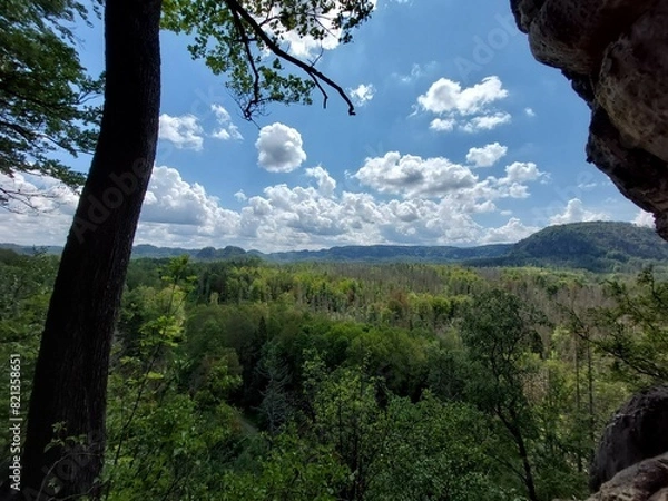 Obraz Blick vom Neuern Wildenstein