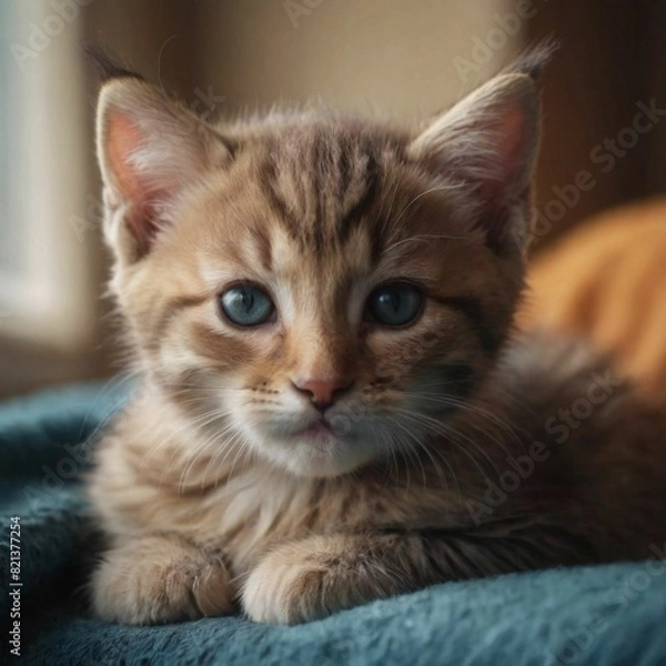 Fototapeta Cute Little Kitten