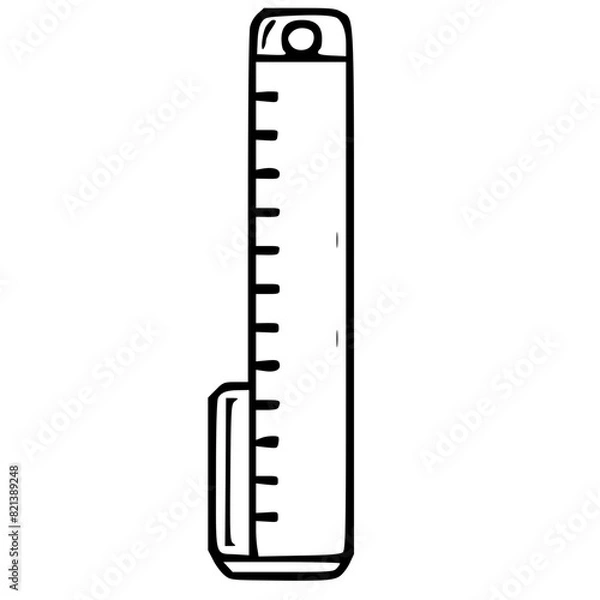 Obraz thermometer or ruler