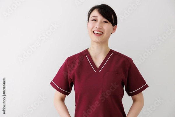 Fototapeta 医療従事者の女性