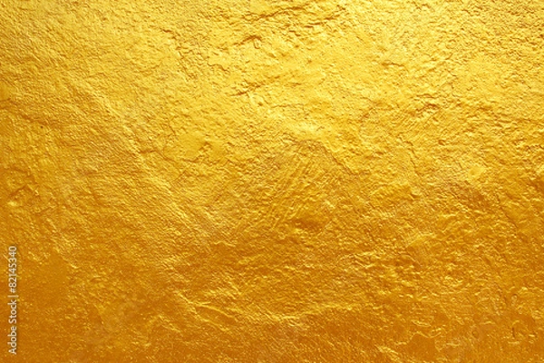 Fototapeta golden cement texture background