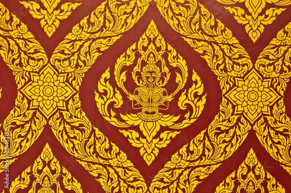 Obraz line thai pattern
