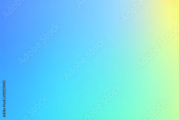 Fototapeta ウクライナの国旗の青と黄色の色の抽象的なぼやけたグラデーション メッシュ背景。ポスターまたはバナーのテンプレート。