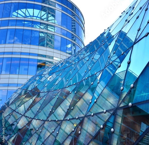 Obraz Abstract modern building background