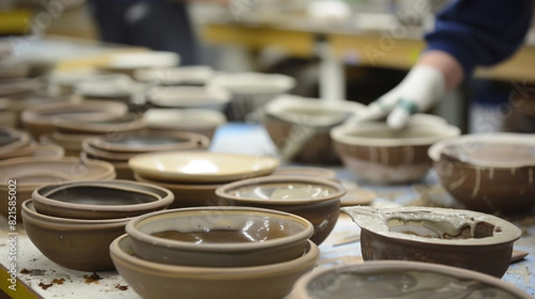 Fototapeta 陶器の専門店