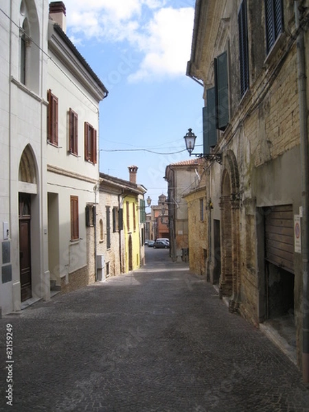 Fototapeta Mutignano of Pineto Province of Teramo in the Abruzzo