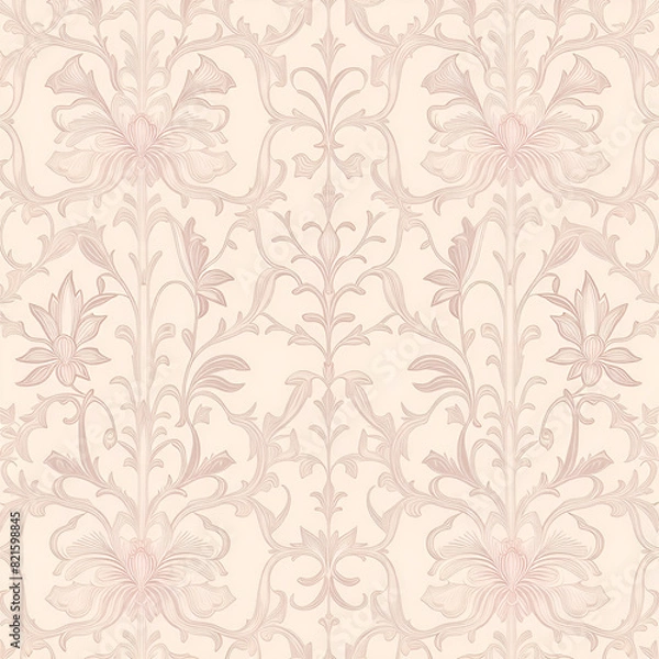 Fototapeta seamless pattern with flowers