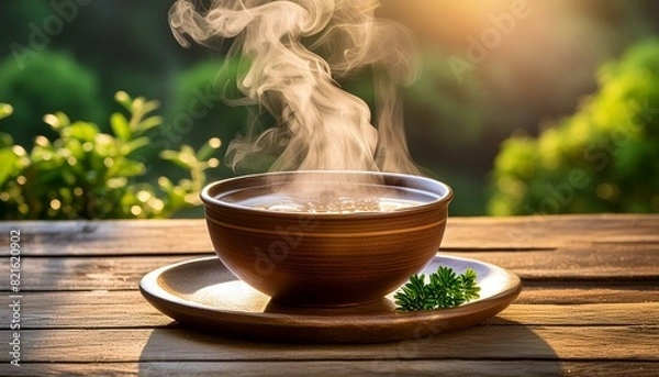 Fototapeta Steamy Hot Dish