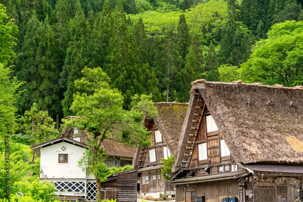 Obraz 世界遺産　白川郷　