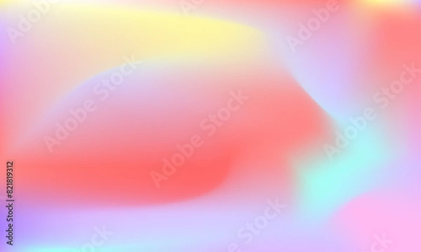 Fototapeta Vivid blurred colorful wallpaper background