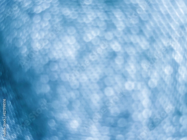 Obraz blue bokeh blur background