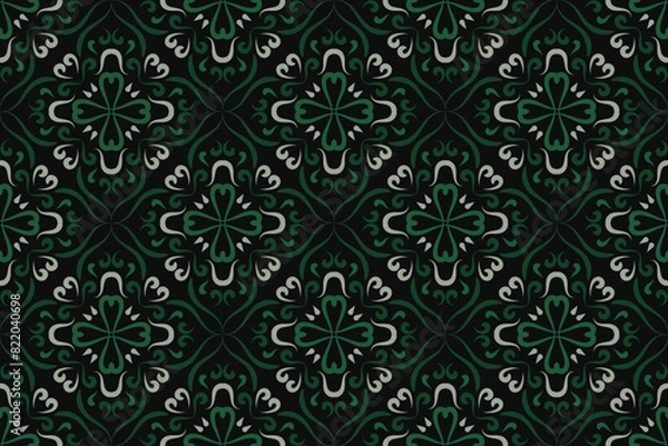 Fototapeta oriental pattern. vintage background with Arabic ornaments. Pattern, background or wallpaper for your design. Textile ornament. Vector illustration.