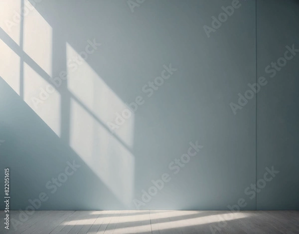 Obraz Blank interior space. Empty modern space and front view backdrop