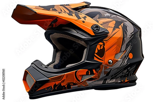 Obraz The Cosmic Guardian Helmet on a Clear PNG or White Background.