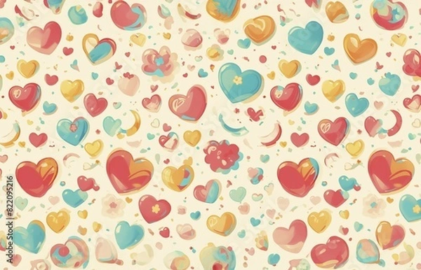 Fototapeta 귀여운 패턴