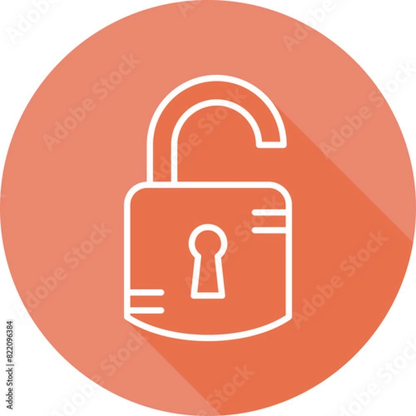 Fototapeta lock Icon