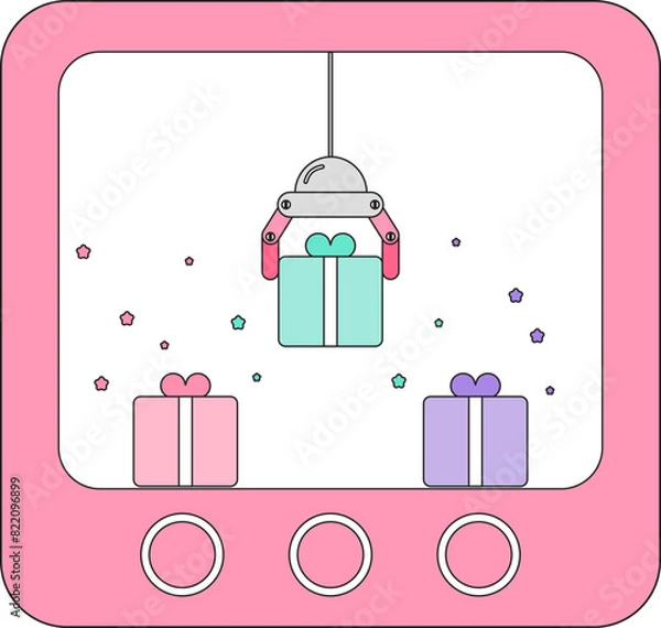 Obraz crane machine frame
