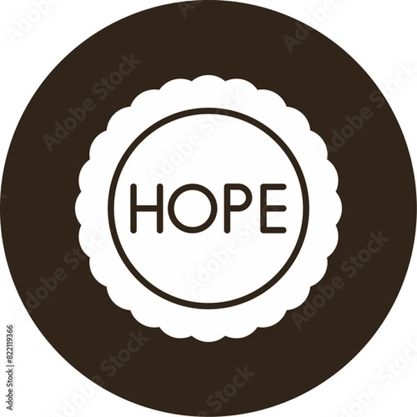 Fototapeta Hope Icon