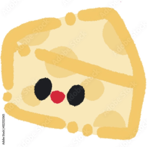 Obraz Cheese cute